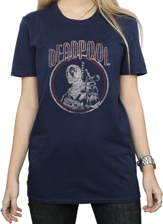 Produktbild Deadpool Vintage Circle TShirt (L)