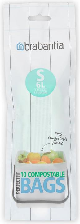 Brabantia Perfect Fit Kompost (10 x, 6 l)