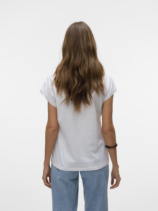 Image du produit Vero Moda Vmluna Ss V-Neck Tee Jrs Noos (M)