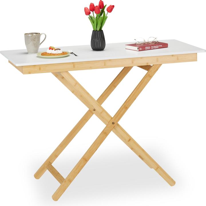 Actual product image Relaxdays Folding table (105 cm)
