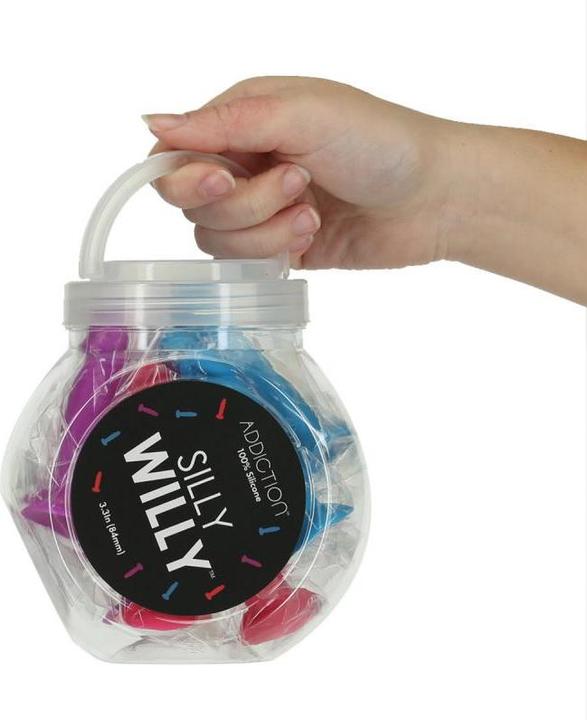 Immagine prodotto Naked Addiction Silly Willy MiniDildo 12 pezzi 8 cm