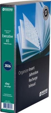 Actual product image Succes Agenda A5 2026 847002000 1T/1S Ersatz kompl. 14.8x21cm (A5, German)