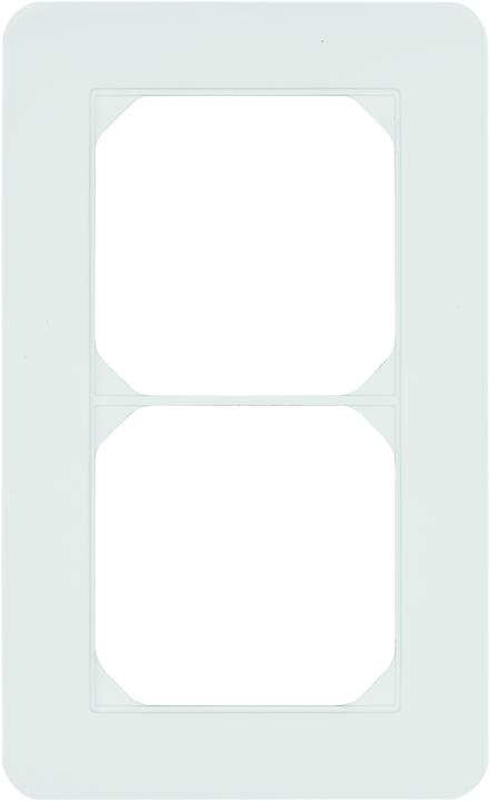 Produktbild Hager K TREND Abdeckrahmen 2-fach 154x94mm vertikal weiss