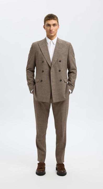 Actual product image Selected Homme Slim Fit Zweireihiger Blazer (48)