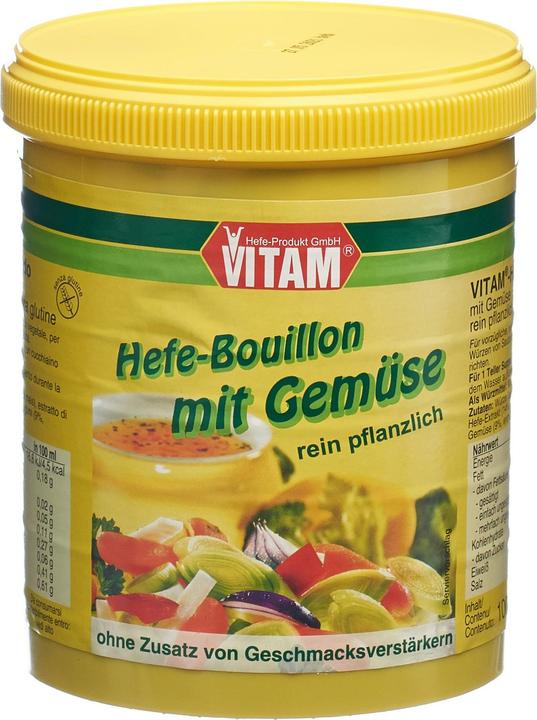 Produktbild Vitam Bouillon Hefe mit Gemüse glutenfrei Paste (1520.77 ml)