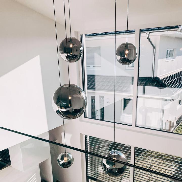 Image du produit s.luce Orb Boule de verre Lampe de galerie 5m de suspension (E27)