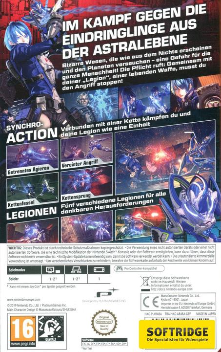 Produktbild Nintendo Astral Chain (Switch, DE)