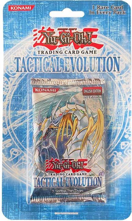 Image du produit Yu-Gi-Oh Tactical Evolution Booster Blister 1st Edition (Sealed) -! (Anglais, Blister Pack)