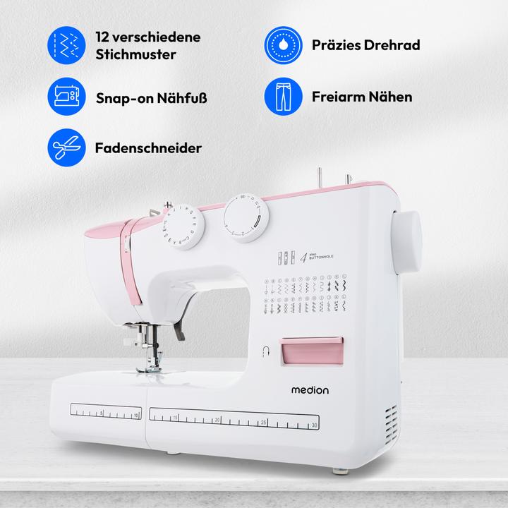 Image du produit Medion LIFE® Machine à coudre à bras libre SM60 (MD10689)