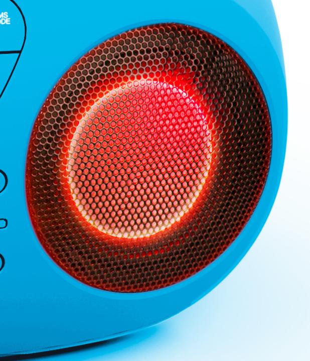 Image du produit Bigben CD/ Radio portable CD61 USB - bleu (FM, AM)