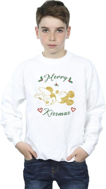 Immagine prodotto Disney Mickey Mouse Merry Kissmas Felpa Ragazzi (116)
