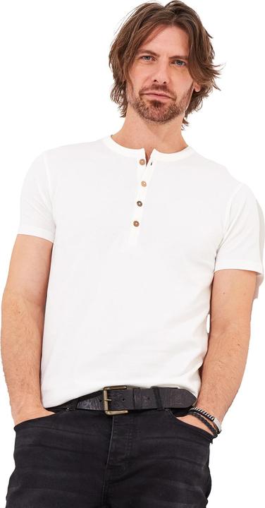 Actual product image Joe Browns Wooden Button Detail Henley (L)
