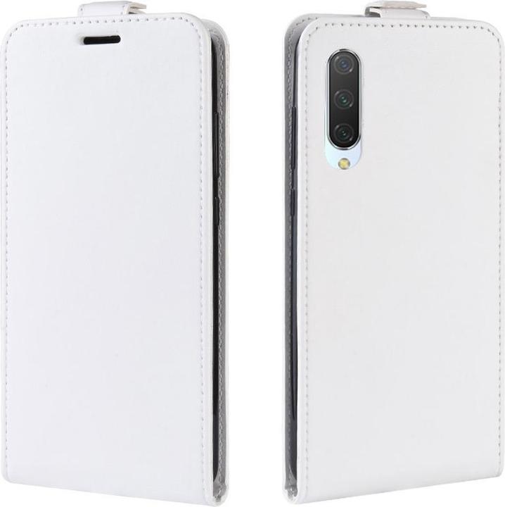 Produktbild Cover-Discount Xiaomi Mi 9 Lite - Klassisches Flip Case vertikal weiss (Xiaomi Mi 9 Lite)