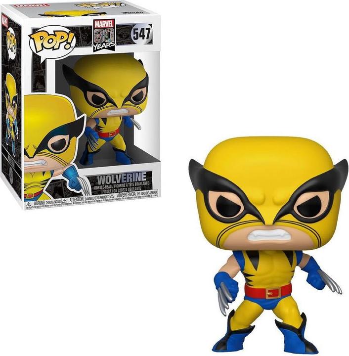 Image du produit Funko POP! - Marvel 80th: Wolverine (First Appearance)