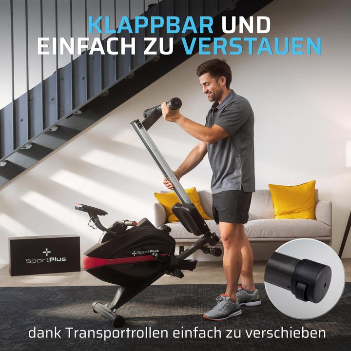 Actual product image Sportplus Rowing machine