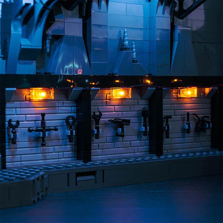Image du produit BrickBling LED Licht Set für LEGO Bathöhle Schaukasten (76252) inkl. Fernbedienung