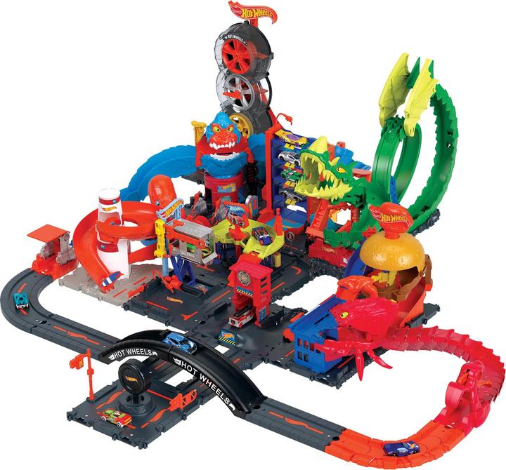 Actual product image Hot Wheels City Downtown Track Set Assortment