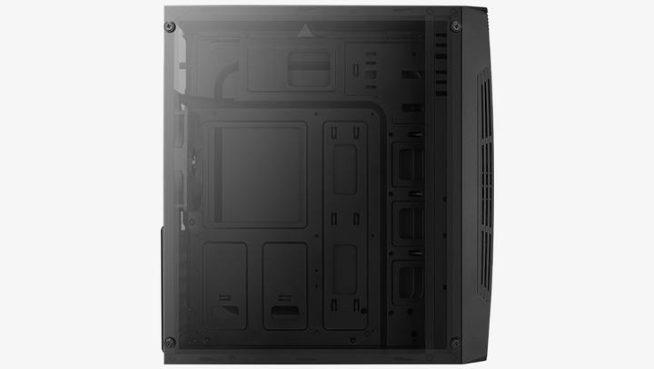 Actual product image AeroCool Talon FRGB Mid Tower Black Case (mATX, Mini-ITX, ATX)