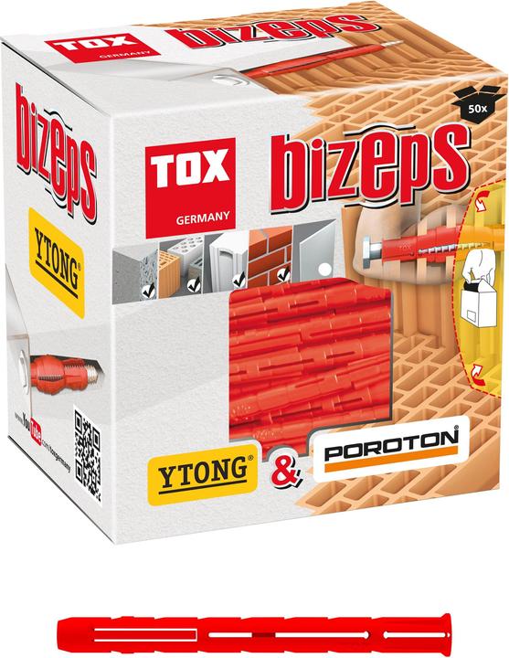 Image du produit Tox Cheville à expansion biceps 6x70 mm 50 pièces (50 pcs)