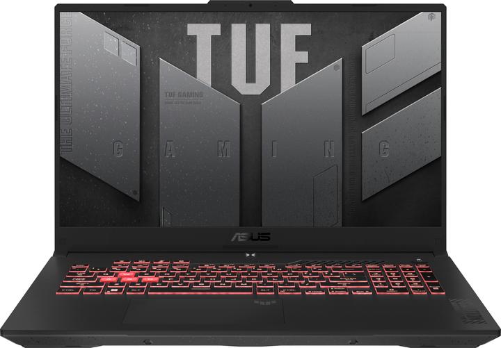 Produktbild ASUS TUF Gaming A17 FA707NVR-HX009 R7 16 N gy noOs (17.30", AMD Ryzen 7 7435HS, 16 GB, 512 GB, DE)