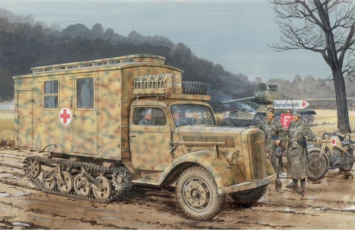Produktbild 1:35 Sd.Kfz.3 Maultier Ambulance