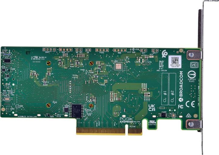Actual product image Broadcom BCM MEGARAID 9540-8i SAS/SATA/NVMe