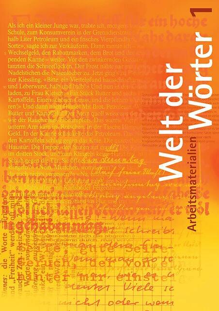 Actual product image Welt der Wörter (Band 1) Arbeitsmaterialien (German, Max Huwyler., Walter Flückiger, 1999)