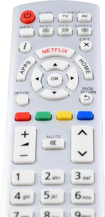 Produktbild Azurano Fernbedienung für PANASONIC N2QAYB001010 (Gerätespezifische Fernbedienung, Infrarot)