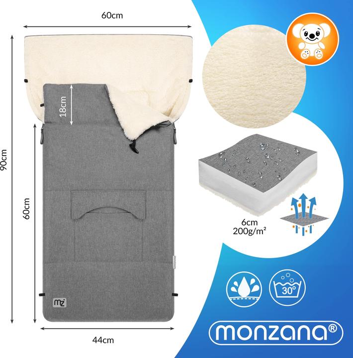 Image du produit Monzana Couvre-pieds pour bébé
