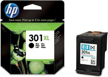 Actual product image HP 301XL High Yield Black Original Ink Cartridge