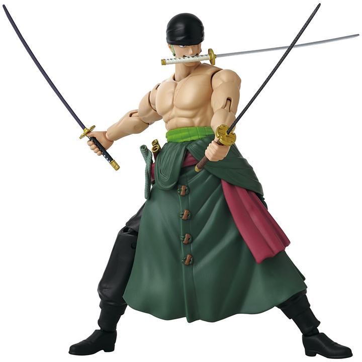 Actual product image Bandai Anime Heroes One Piece - Roronoa Zoro Three Sword S