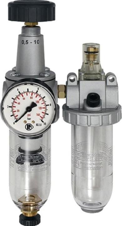 Image du produit Riegler Unité de maintenance standard filetage G 1/2 ″ semi-automatique BG III 2-pièces 2100 l/min largeur