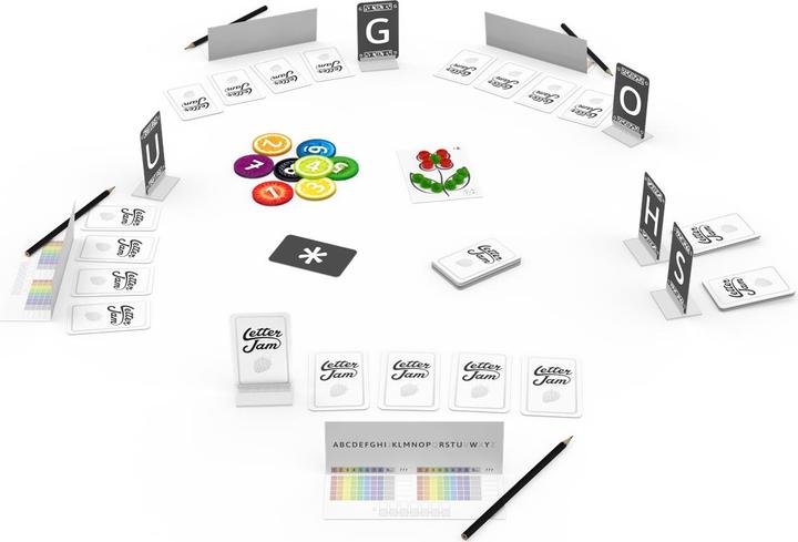 Image du produit Czech games edition CZ108 - Letter Jam, jeu de cartes, 2-6 joueurs, à partir de 10 ans (édition allemande) (Allemand)