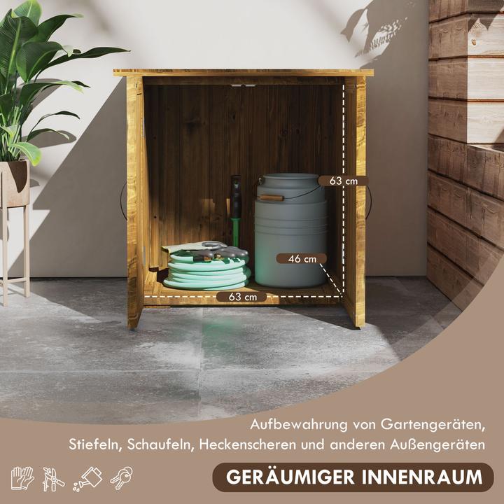 Produktbild Outsunny Gartenschrank