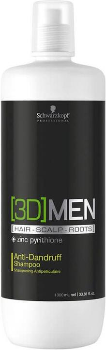 Produktbild Schwarzkopf (3D)MEN - Antischuppen Shampoo (1000 ml, Flüssiges Shampoo)