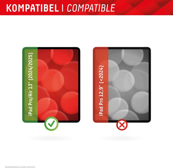 Produktbild Displex Tablet Privacy Safe, Tablet Blickschutzfolie (1 Stück, iPad Air 13 2024 (M2), iPad Pro 13 2024 (M4), iPad Air 13 2025)