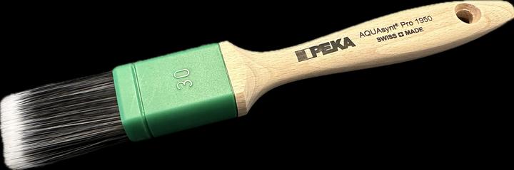 Image du produit Ebnat Pinceau à peinture 30 mm poils synthétiques manche bois brut (30 mm)