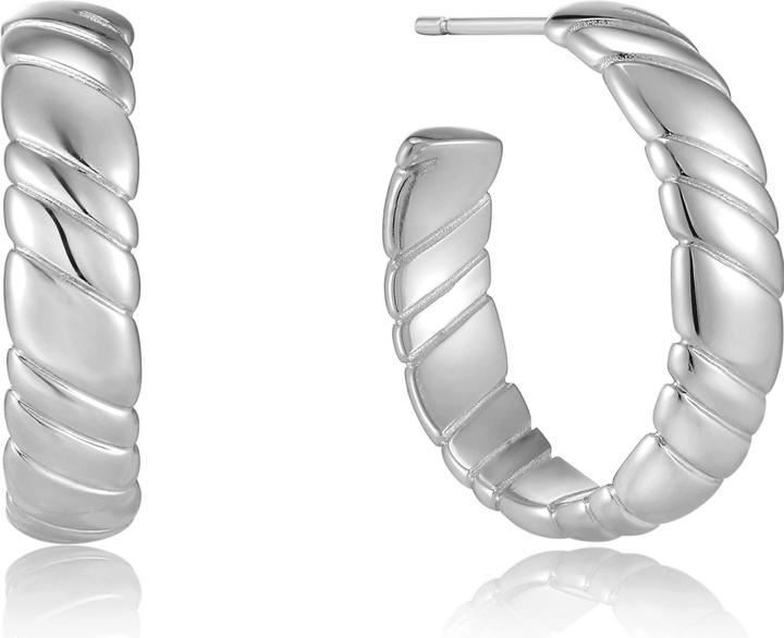 Immagine prodotto Ania Haie Creoli a torsione liscia E038-03H (Argento 925)