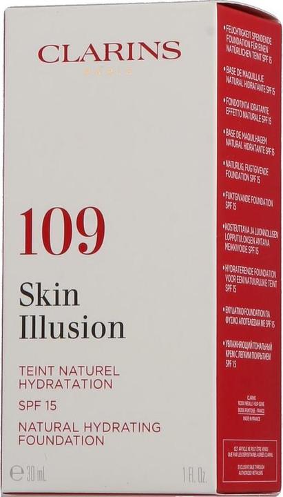 Produktbild Clarins Skin Illusion SPF15 Nr. 109 - Wheat (109 Wheat)