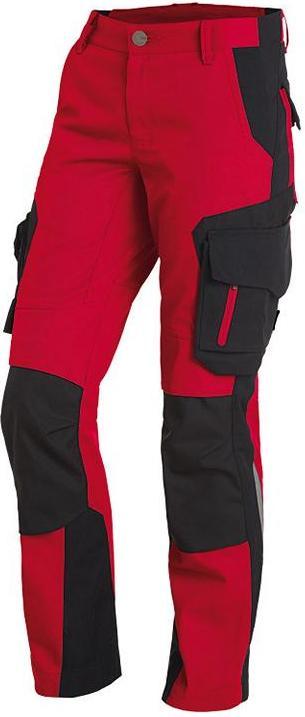 Immagine prodotto FHB Pantaloni da lavoro da donna "ALMA" rosso, nero taglia 44 (44)