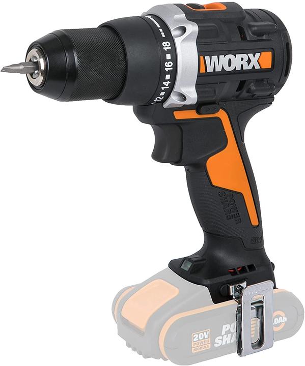 Worx Perceuse-visseuse sans fil 20V WX102.9 (Fonctionnement sur batterie)