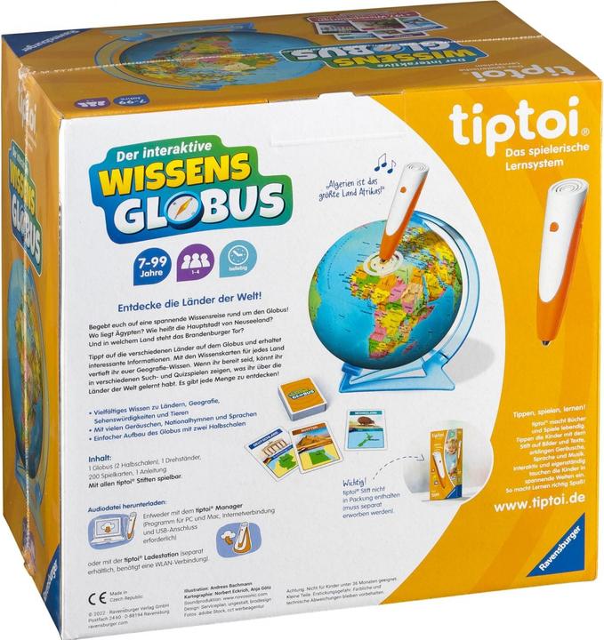 Produktbild tiptoi Wissens-Globus (Deutsch)