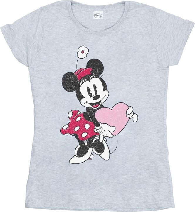Image du produit Disney - T-shirt MINNIE MOUSE LOVE HEART - Femme (XL)