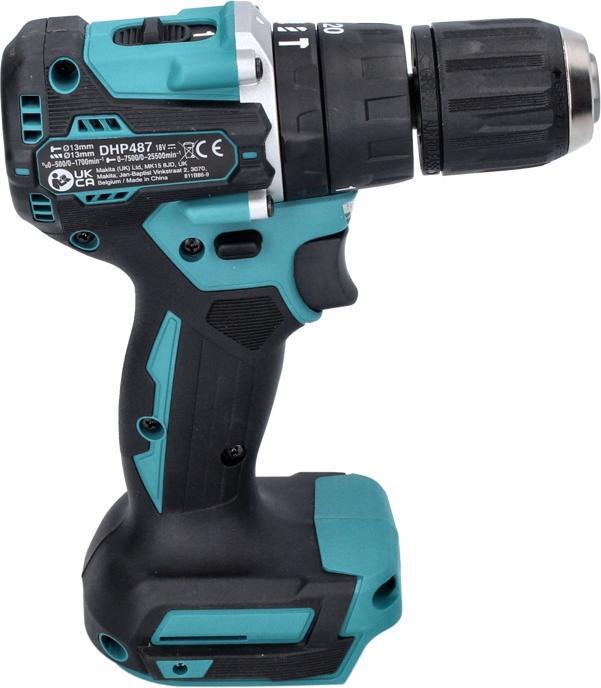 Actual product image Makita DHP 487 T1 Battery impact drill 18 V 40 Nm Brushless + 1x battery 5.0 Ah - without charger (Rechargeable battery operated)