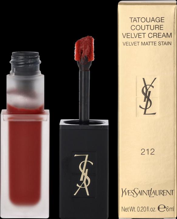 Image du produit Yves Saint Laurent Tatouage Couture Velvet Cream Rouge Rebel 212 (212 - Rouge Rebel)