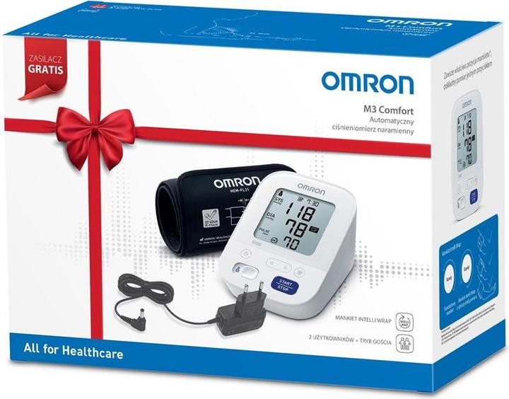 Produktbild Omron M3 Comfort (Blutdruckmessgerät Oberarm)