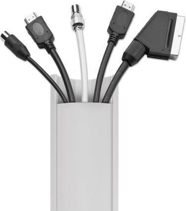 Produktbild Maclean MCTV-575 - Kabelkanal weiss, 1,5 m, 43 x 23 mm (Kabelkanal, 150 cm)