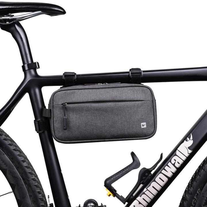 Produktbild Mobygo Kompakte Tasche RHINOWALK grau (Rahmentasche)