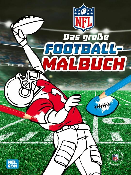 Produktbild NFL: Das grosse Football-Malbuch