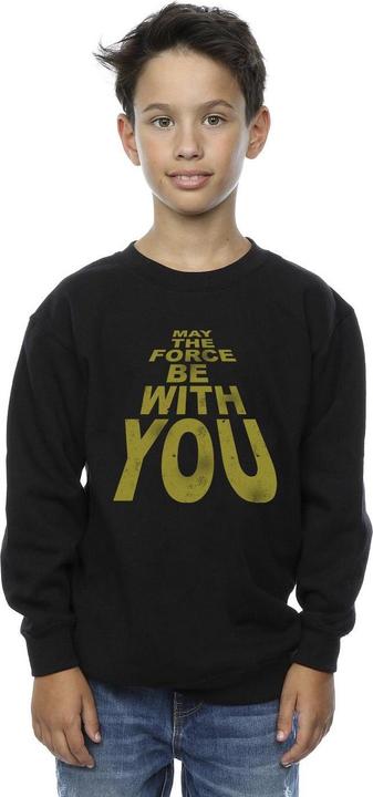 Image du produit Star Wars - Sweat MAY THE FORCE BE WITH YOU BOYFRIEND FIT - Garçon (104)